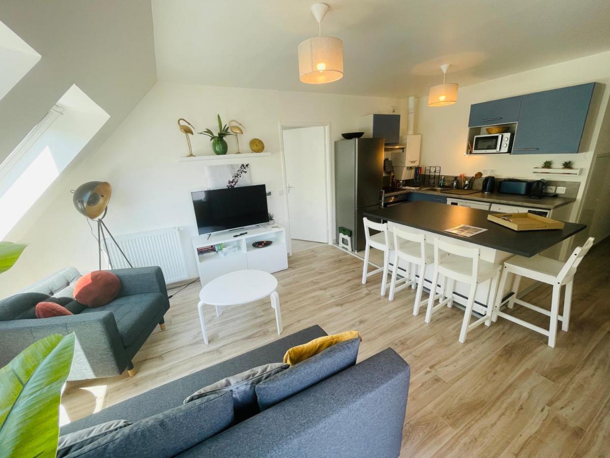 Les 4 Elements - Parking Prive - Apartamento Honfleur Exterior foto